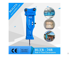 Bltb70 Silenced Type Hydraulic Hammer Breaker For Excavator