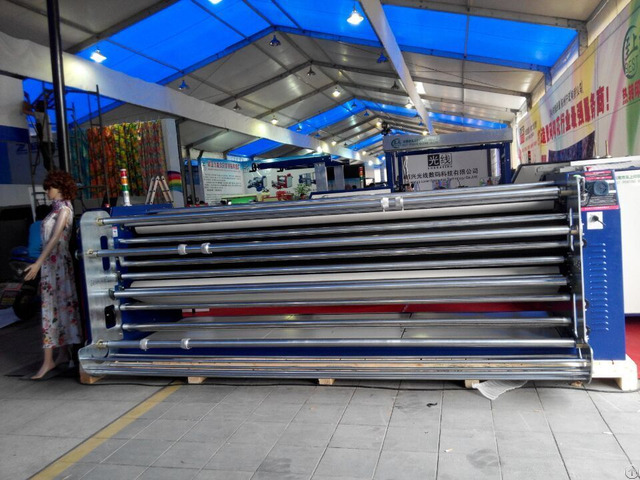 Large Format Bed Sheet Curtain Wall Cloth Heat Press Sublimation Printing Machine