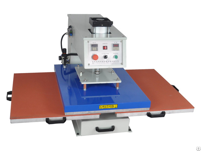 Dual Double Sided Heating Plate Heat Press Transfer Sublimation Machine For Tshirt Diy Printing