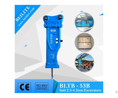 Bltb53b Silenced Hydraulic Hammer For Mini Excavator