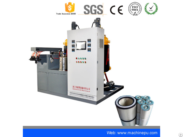 Automatic Pu Air Filter Gasket Pouring Casting Machine