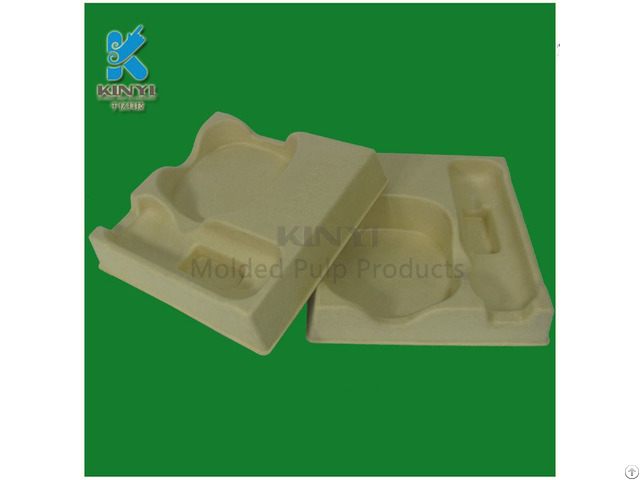 Hot Sale Paper Pulp Molded Electronic Packaging Tray Box