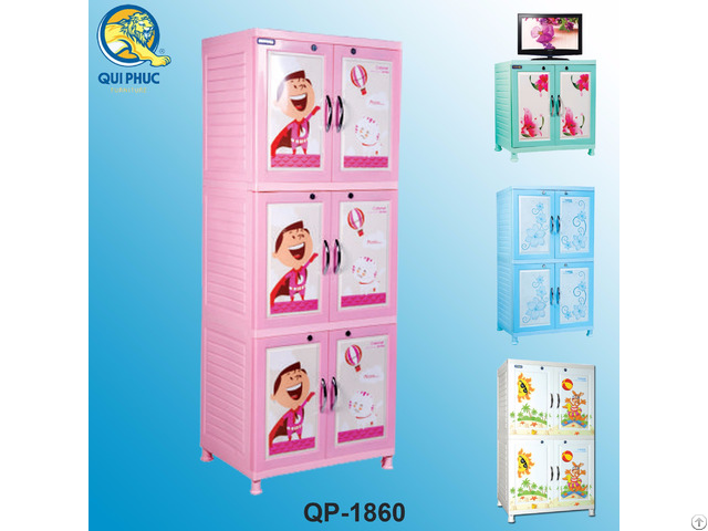 Plastic Clothes Cabinet For Child Vietnam