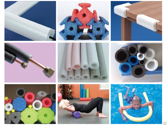 Epe Foam Pipe Rod Profile Production Line