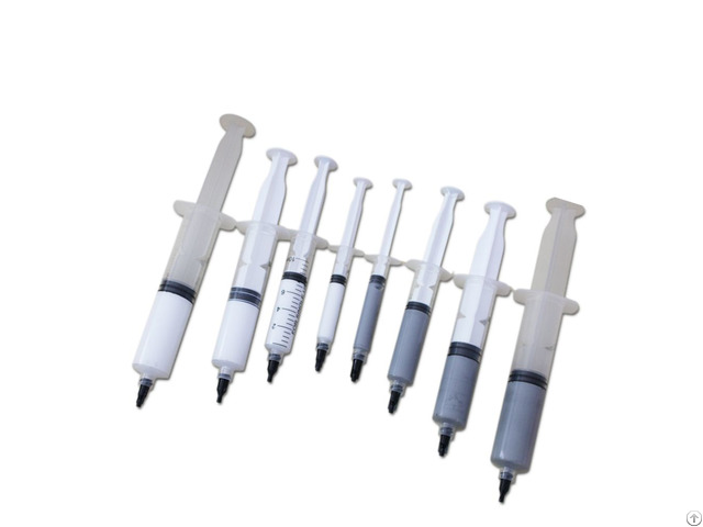 Syringe Electrical Silicone Rubber Thermal Conductive Grease