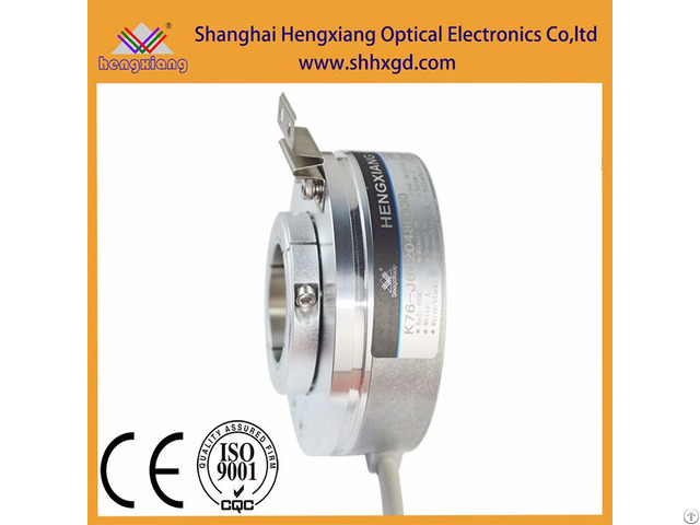 Hengxiang K76 Large Encoder With Diameter 76mm Through Shaft 30mm