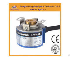 Hengxiang Kz48 Hollow Tapered Shaft Encoder With Diameter 48mm Thickness 34mm Abzuvw