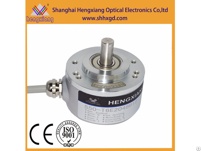 Hengxiang S50 Solid Encoder Diameter 50mm Shaft 8mm 23040ppr Line Driver