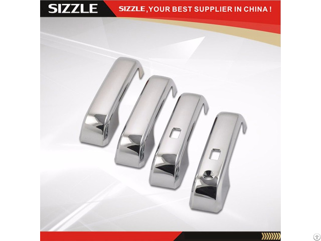 Abs Plastic Chrome Door Handle Cover For Ford 2016 F150 F 150 Limited No Pskh With Smartkey Hole