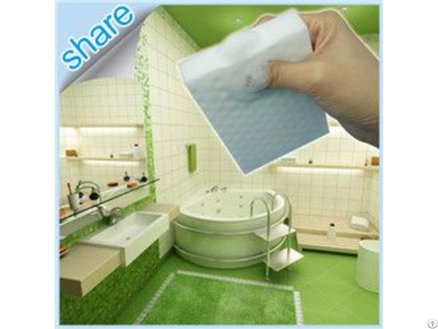 Advanced Wholesale Best Patent Bathroom Cleaaning Sponge Inbuilt Foam