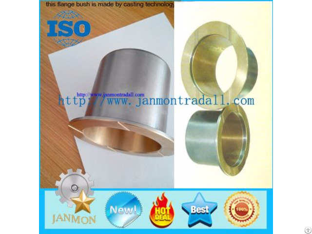 Flanged Bimetal Bushes Flange Bimetallic Bushing