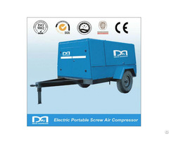 Energy Saving Diesel Portable Mobile Screw Air Compressor