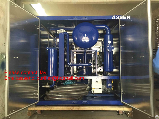 High Efficiency Double Stage Transformer Oil Treatment Machine Online Circulation Plant