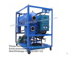 Explosion Proof Type Hv Transformer Oil Regeneration System Machine