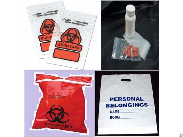 Medical Biohazard Specimen Healthcare Bags