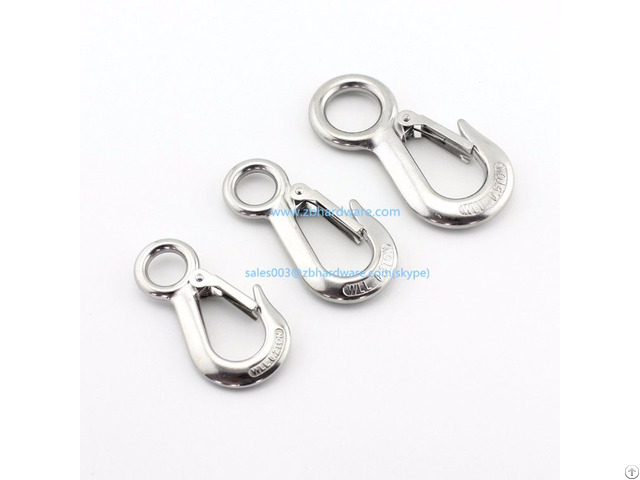 Stainless Steel Big Eye Spring Hook