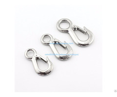 Stainless Steel Big Eye Spring Hook