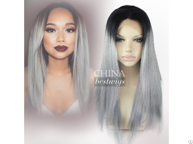 Straight Grey Wigs Can Ship Now