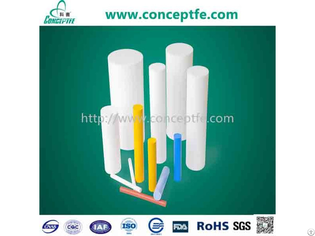 100 Percent Virgin Top Quality Acid Resistance Ptfe Molded Rod