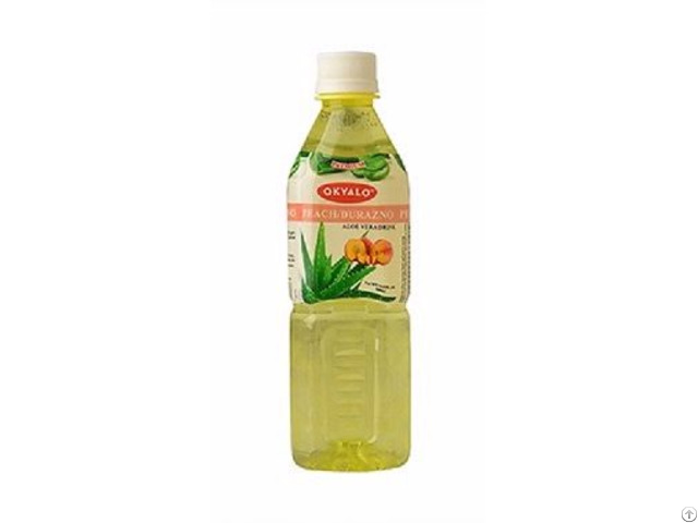 Okyalo Peach Aloe Vera Drink Okeyfood