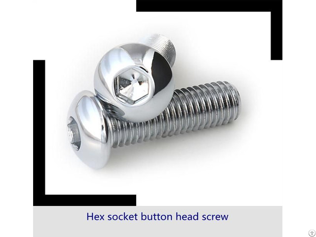 Stainless Steel Hex Socket Head Cap Screw Tornillo Bristol Button