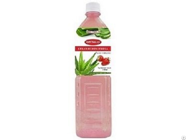 Okyalo Strawberry Aloe Vera Drink In 1 5l Okeyfood