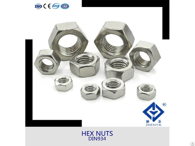 Stainless Steel Hex Nut M6 M8 M10 With All Size