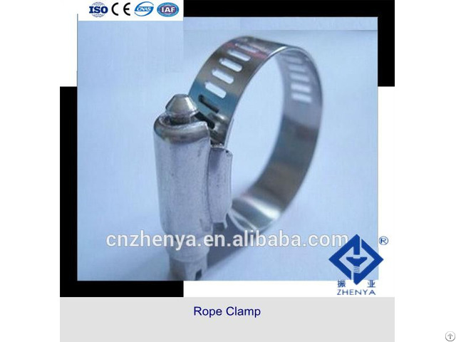 Single Bolt Automotive High Pressure Stainless Steel Wire Rope Clamps