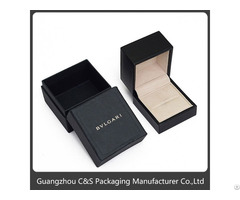 Accept Custom Nice And Classical Design Jewelry Ring Boxes