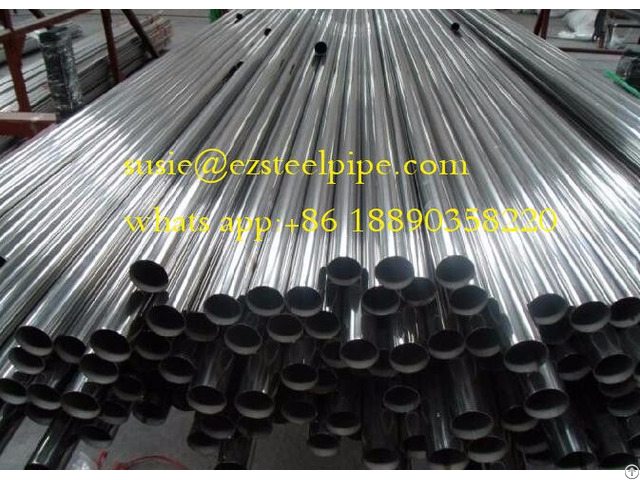 Seamless Stainless Steel Pipe With Diameter 2 Inch 3 Inch 4 Inch6 Inch 8 Inch Sch10 Sch40 Sch80