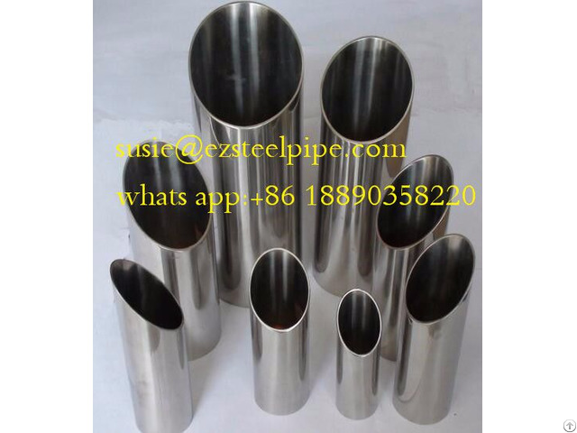 S 200 300 400 Series Welded Polished Ornamental Mechanical Stainless Steel Pipe