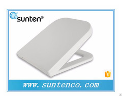 Stainless Steel White Square Toilet Seat In Xiamen