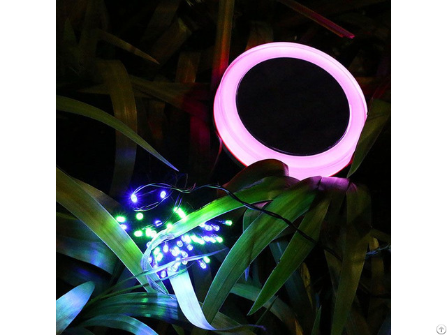 Christmas Decoration Solar String Light With 100 Led Color Changing And Remote Control