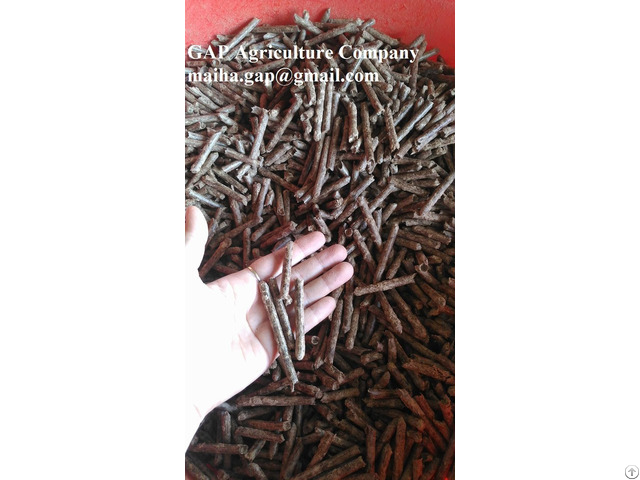 Rubber Acacia Wood Pellets 6mm Vietnam Fsc Coc Certificate For Boiler Power Plant