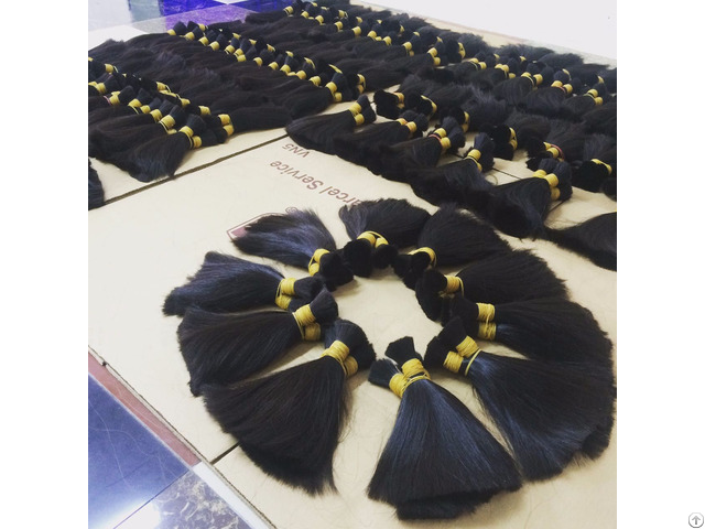 Double Drawn Straight Short Hair 30cm