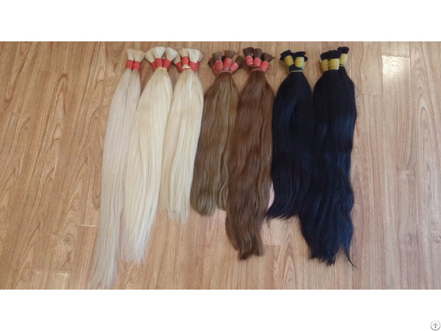 Vietnamese Color Straight Hair Very Thick Full Cuticle 8 Inch 32 Inch In Stock