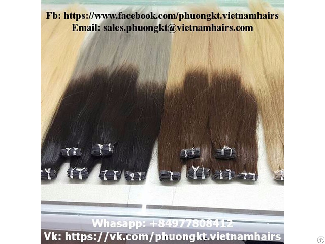 High Quality Ombre Tape Hair Extensions 8 Inch 22 Inch