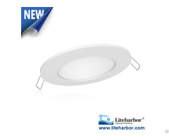 4 Inch Ultra Thin Round Led Recessed Panel Light From Liteharbor Lighting