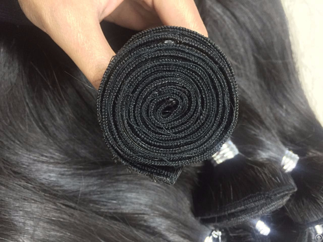 Machine Weft Natural Human Hair Wholesale Price