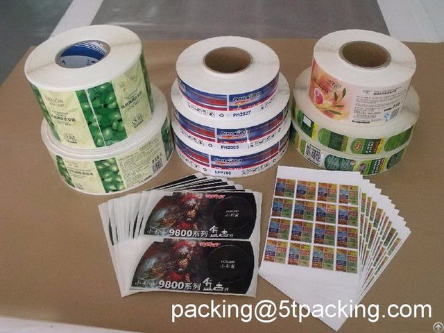 Gravure Printing Labels For Mass Production