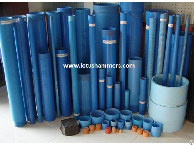 Lotus Pvc Water Well Casing Pipes