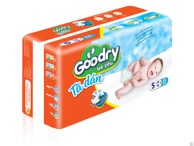 Sell High Quality Baby Diaper Goodry Brand From Ky Vy Corporation