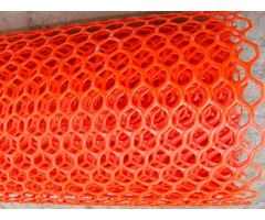 Hdpe Orange Portable Fence Barrier