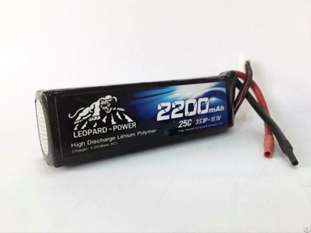 Leopard Power 2200 25c 3s Lipo Battery For Rc Heli Model