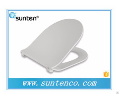 Saleable Slim Soft Close D Shape Toilet Seat