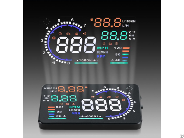 A8 5 5inch Car Hud Head Up Display