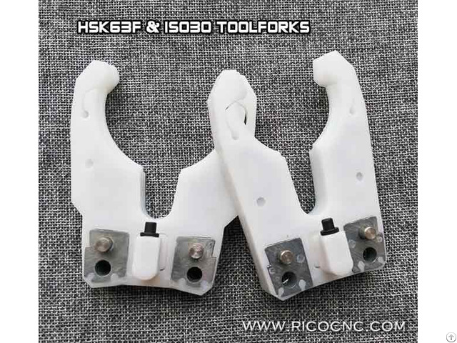 Iso30 Sk30 Hsk63f Tool Forks For Woodwork With Drive Dowel Insert Locating Pins