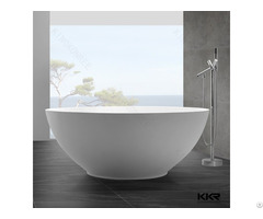 Man Made Stone Free Standing Bowl Bathtub