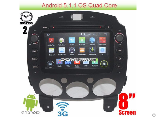 Mazda 2 Wince System Car Dvd Player Gps Radio Stereo Video Swc App