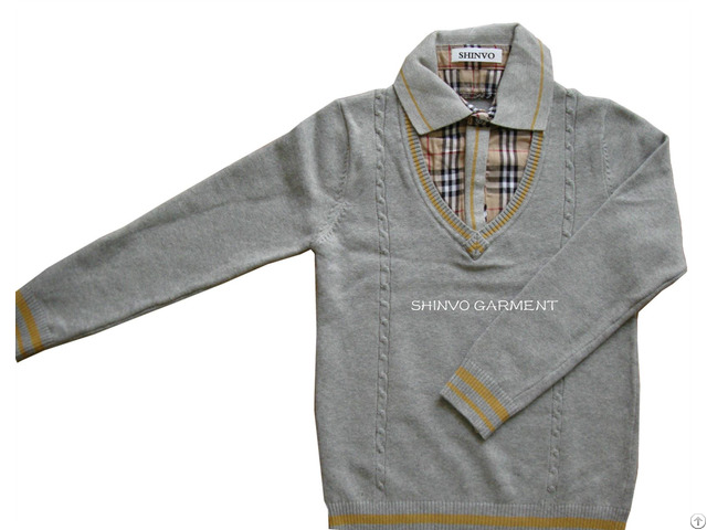 Shinvo Fashion Boy Design Sweater For Kids